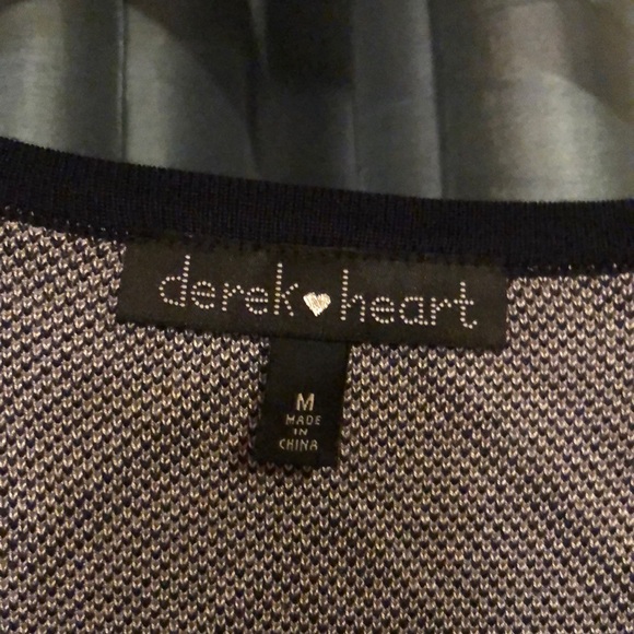 NWOT DEREK HEART KNIT DRESS, SIZE M - Picture 2 of 4